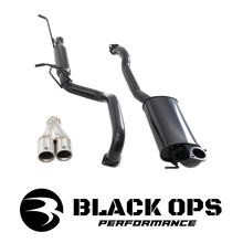 Load image into Gallery viewer, Ford Falcon BA BF XR6 sedan 2.5" cat back with Muffler centre, hotdog rear