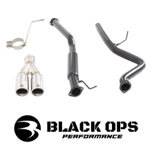 Load image into Gallery viewer, Ford Falcon BA BF FG XR6 ute 2.5" cat back with Hotdog centre, pipe only rear.