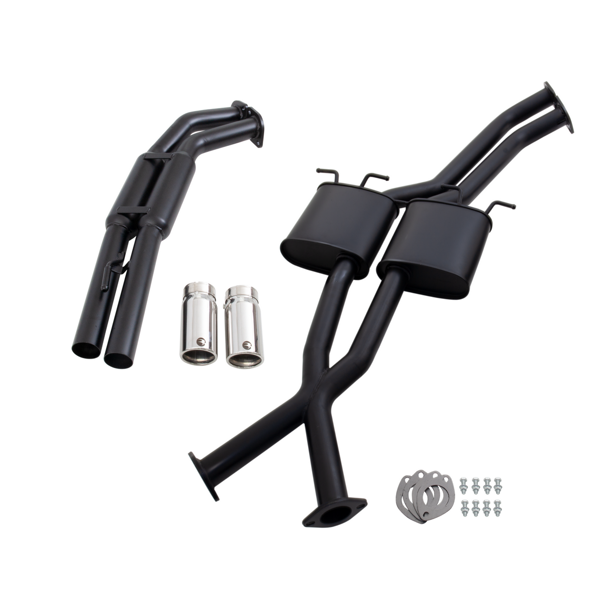 Holden Commodore VTVZ SS Ute Twin 2.5" Cat Back Exhaust with hotdog Black Ops Performance
