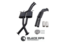 Load image into Gallery viewer, Holden Statesman WH WK WL Twin 2.5" Mild Steel Cat Back Exhaust with Hotdog rear