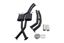 Load image into Gallery viewer, Holden Statesman WH WK WL dual 3" cat back exhaust with pipe only rear