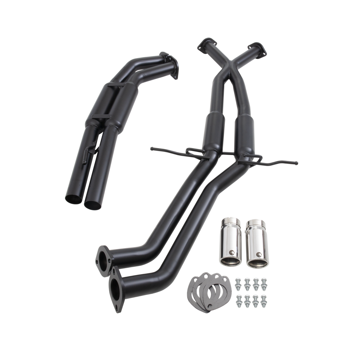 Holden Commodore VTVZ SS Ute Twin 2.5" Cat Back Exhaust with hotdog Black Ops Performance