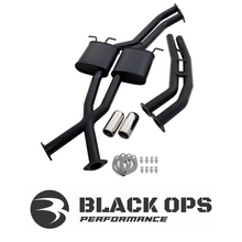 Load image into Gallery viewer, Holden Commodore VT- VZ Ute dual 3" cat back exhaust with pipe only rear