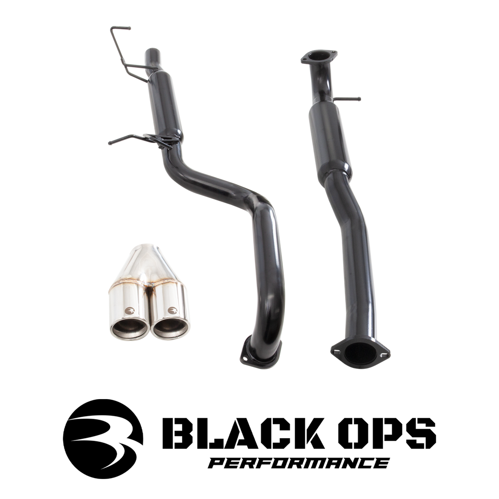 Ford Falcon BA BF XR6 sedan 2.5" cat back with Hotdog centre, Hotdog rear
