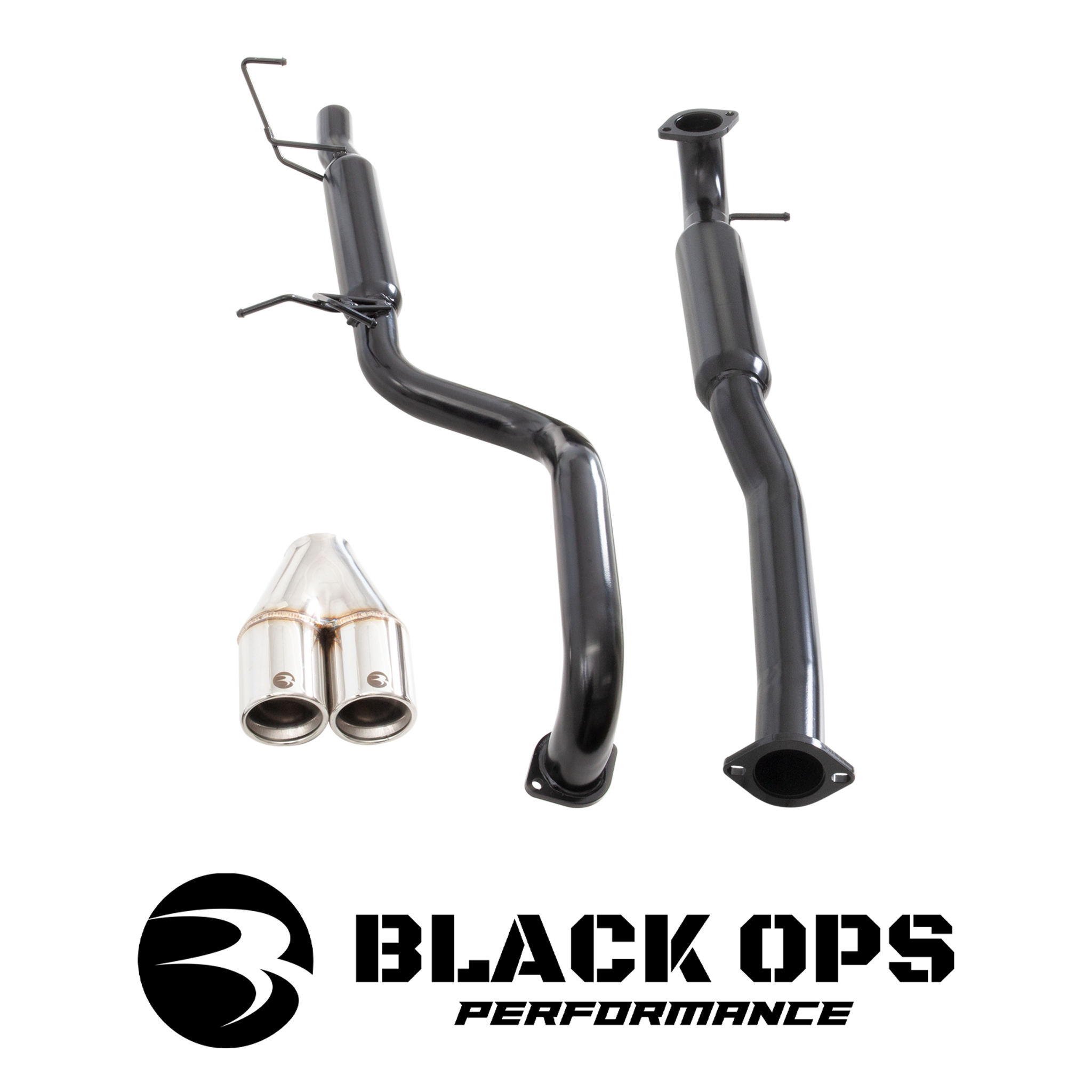 Ford Falcon BA BF XR6 sedan 2.5" cat back with Hotdog centre, Hotdog rear