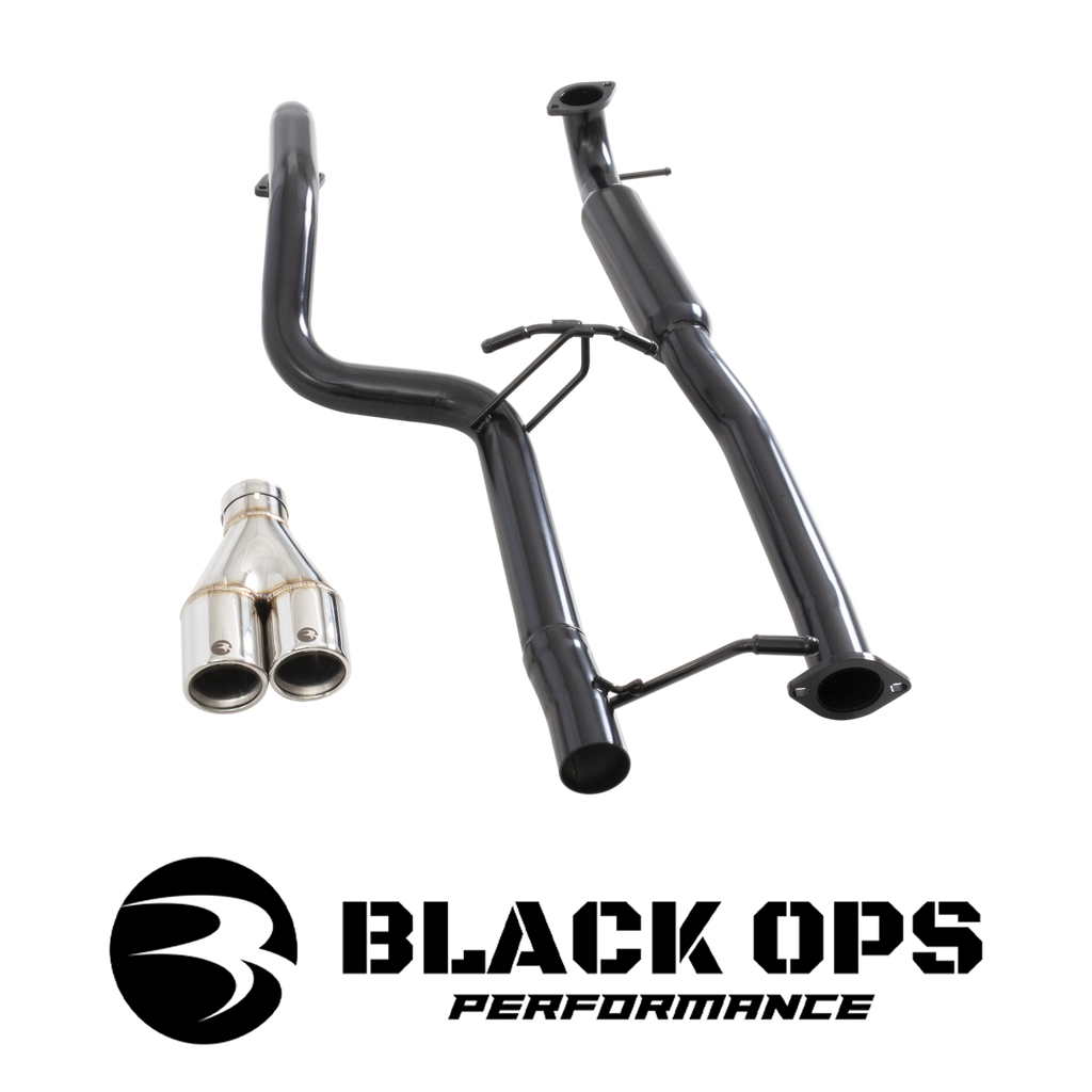 Ford Falcon BA BF XR6 sedan 2.5" cat back with Hotdog centre, pipe only rear
