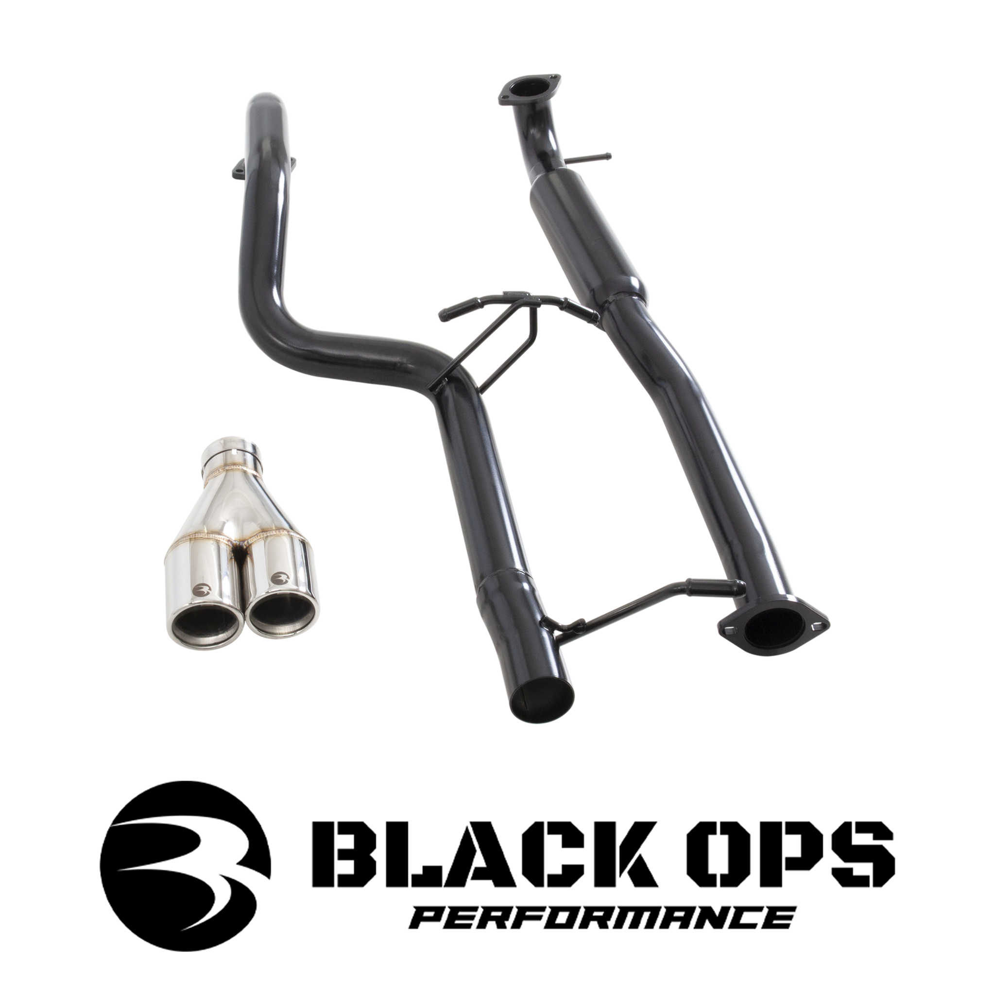 Ford Falcon BA BF XR6 sedan 2.5" cat back with Hotdog centre, pipe only rear