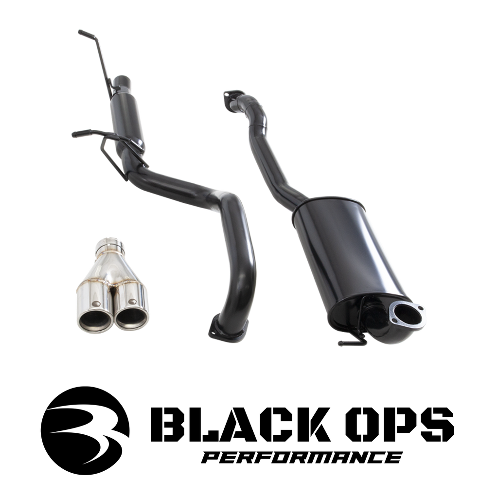 Ford Falcon BA BF XR6 sedan 2.5" cat back with Muffler centre, hotdog rear