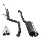 Ford Falcon BA BF XR6 sedan 2.5" cat back with Muffler centre, hotdog rear