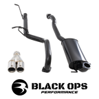 Ford Falcon FG XR6 Sedan 2.5" catback with Muffler centre, Pipe Only rear.