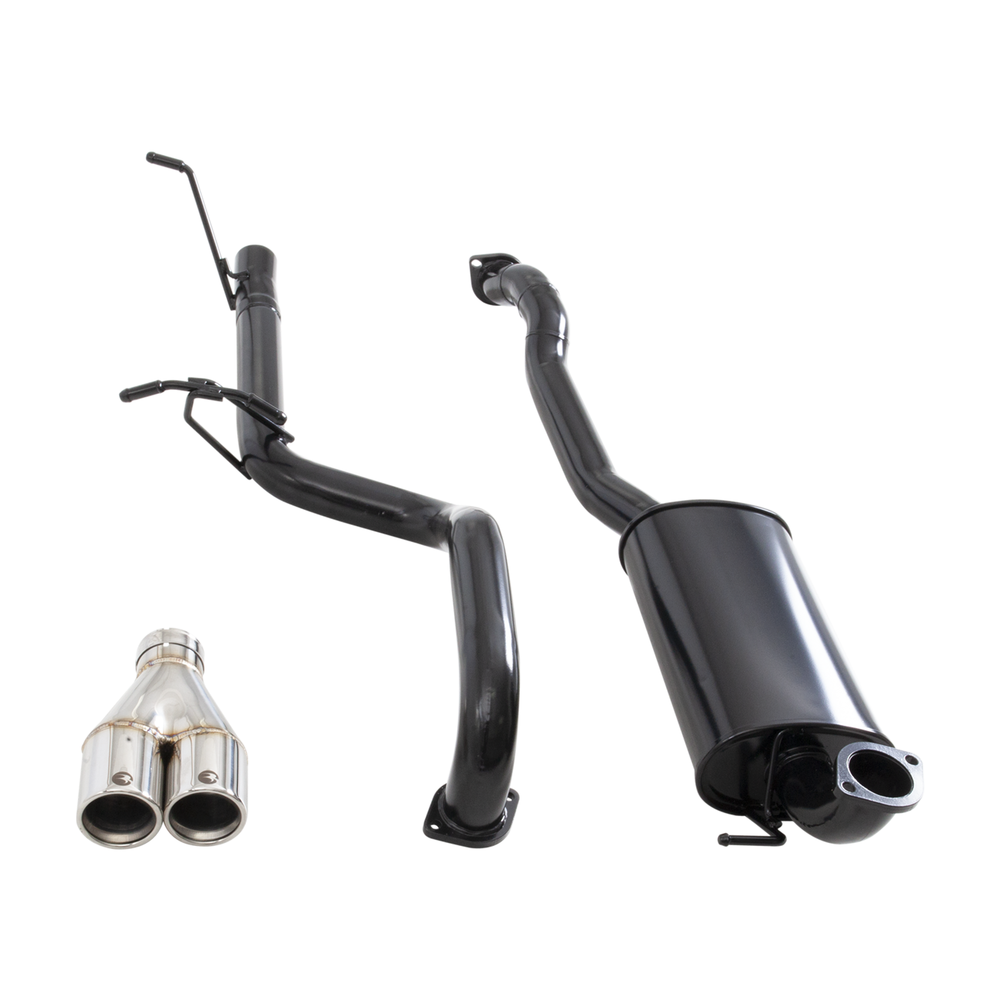 Ford Falcon FG XR6 Sedan 2.5" catback with Muffler centre, Pipe Only rear.