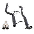 Ford Falcon FG XR6 Sedan 2.5" catback with Hotdog centre, Hotdog rear