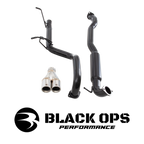Ford Falcon FG XR6 sedan 2.5" catback with Hotdog centre, Pipe Only rear