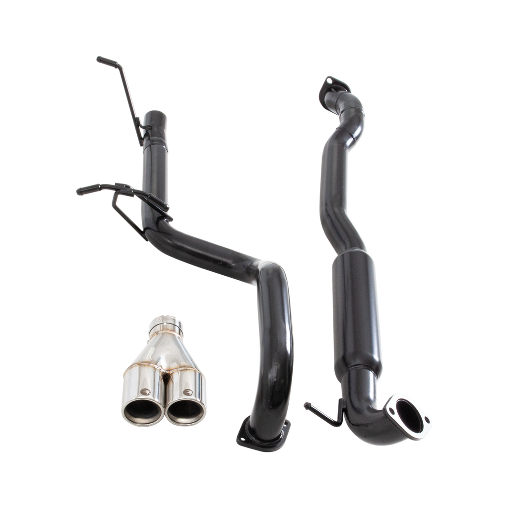 Ford Falcon FG XR6 sedan 2.5" catback with Hotdog centre, Pipe Only rear