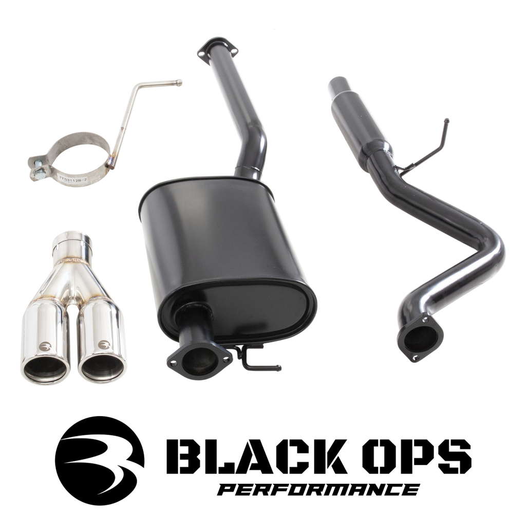 Ford Falcon BA BF FG XR6 ute 2.5" cat back  with Muffler centre, Hotdog rear.