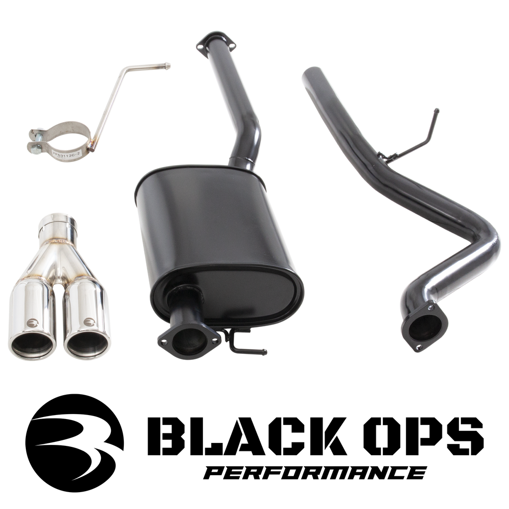 Ford Falcon BA BF FG XR6 ute 2.5" cat back  with Muffler centre, tailpipe only rear.