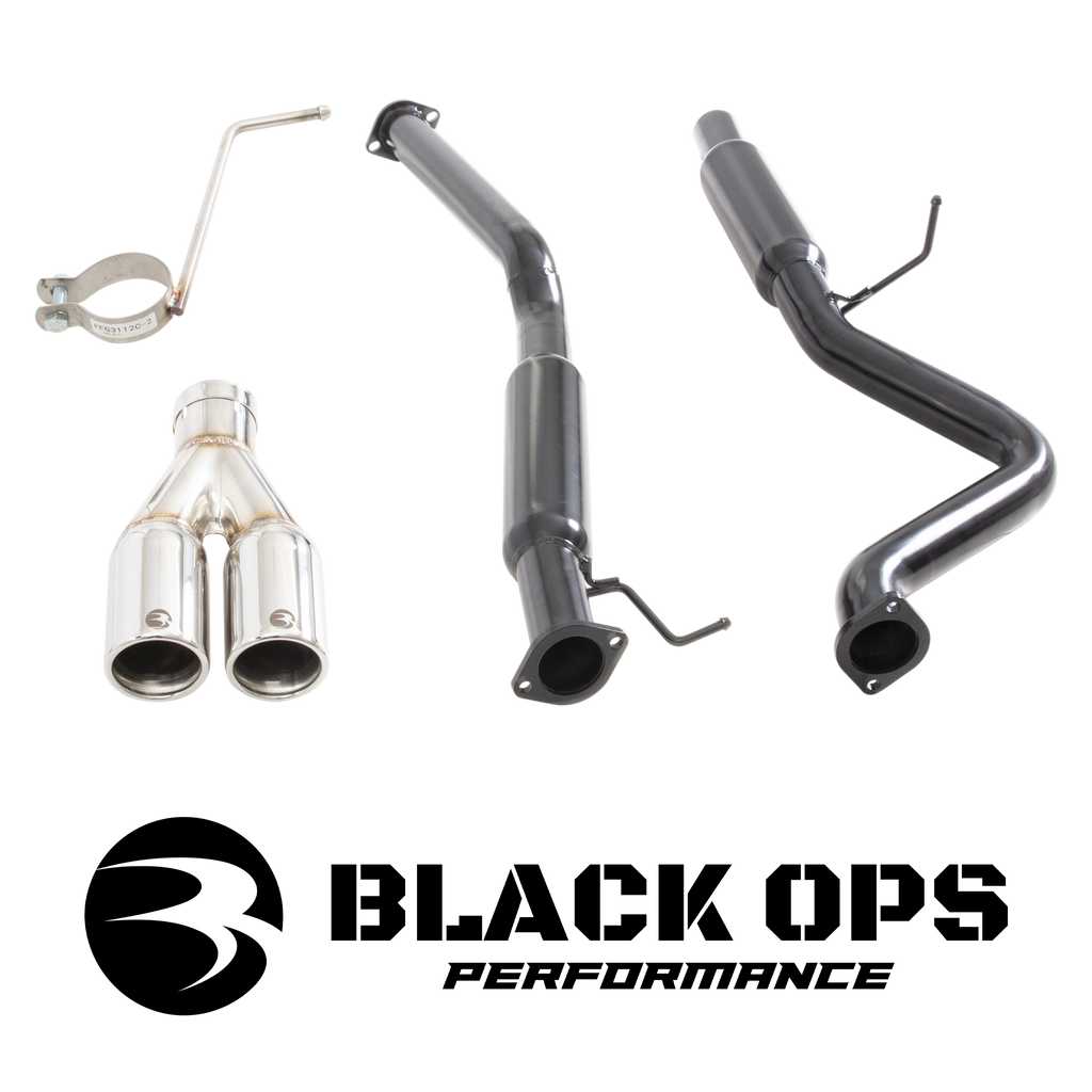 Ford Falcon BA BF FG XR6 ute 2.5" cat back  with Hotdog centre, Hotdog rear.