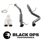 Ford Falcon BA BF FG XR6 ute 2.5" cat back  with Hotdog centre, Hotdog rear.