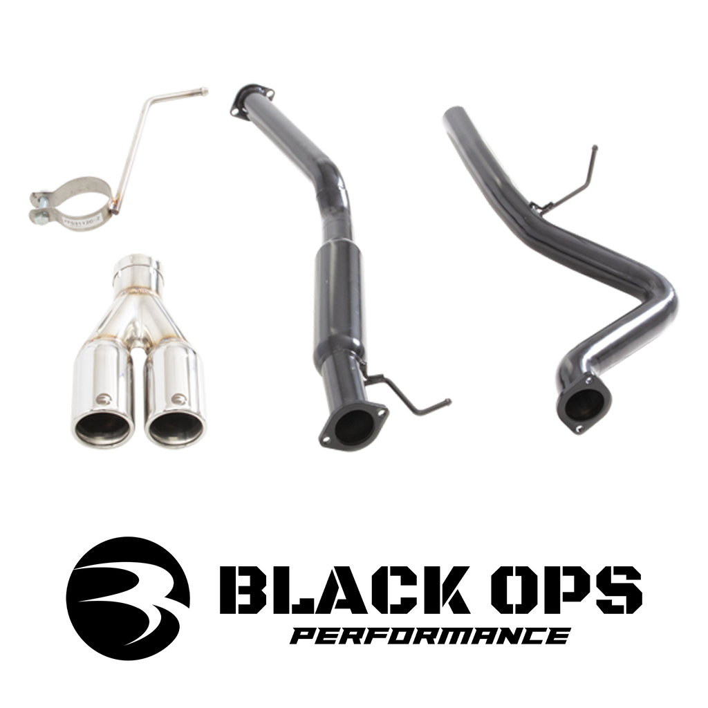 Ford Falcon BA BF FG XR6 ute 2.5" cat back  with Hotdog centre, pipe only rear.