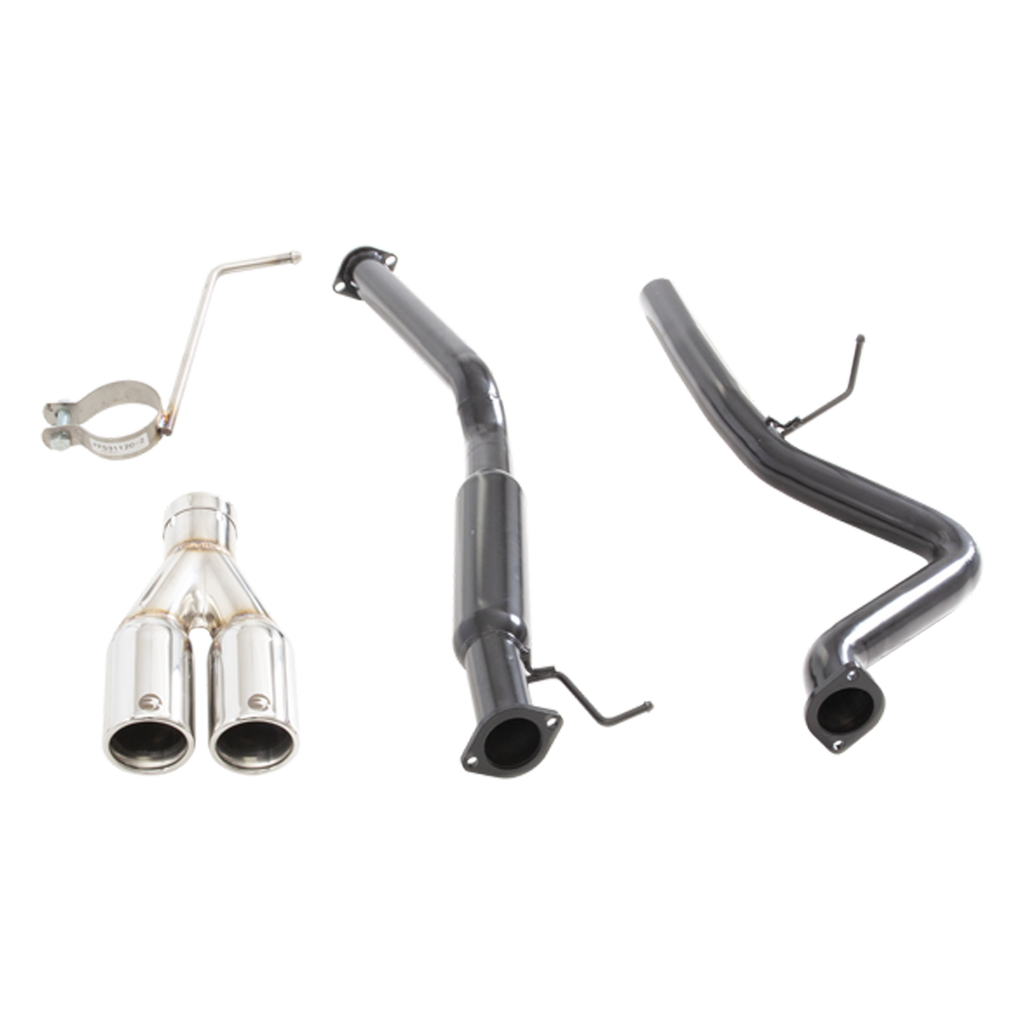 Ford Falcon BA BF FG XR6 ute 2.5" cat back  with Hotdog centre, pipe only rear.