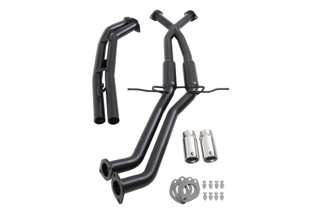 Holden Commodore VT-VZ SS UTE Twin 2.5" Exhaust - With Hotdog centre & Pipe only rear