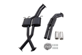 Holden Statesman WH WK WL Twin 2.5" Mild Steel Cat Back Exhaust with Hotdog rear