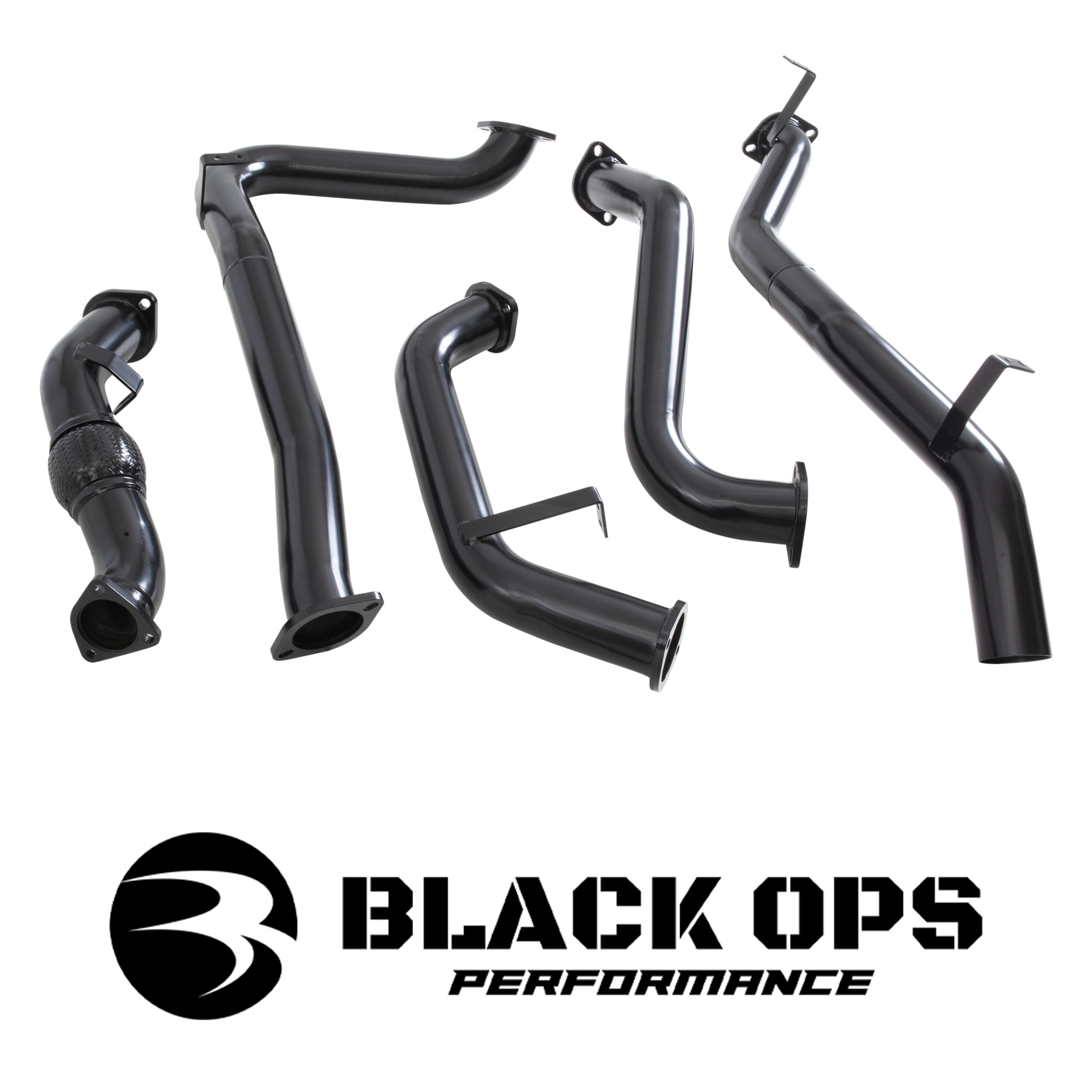 Toyota Landcruiser 79 Series V8 Single Cab 3" Turbo Back System Pipe Only