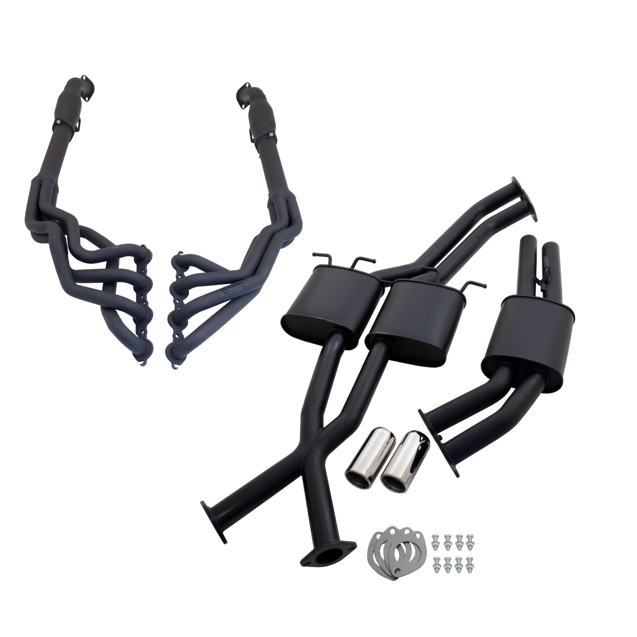 Holden Commodore VX-VZ V8 sedan engine back exhaust kit 1 3/4"-3"