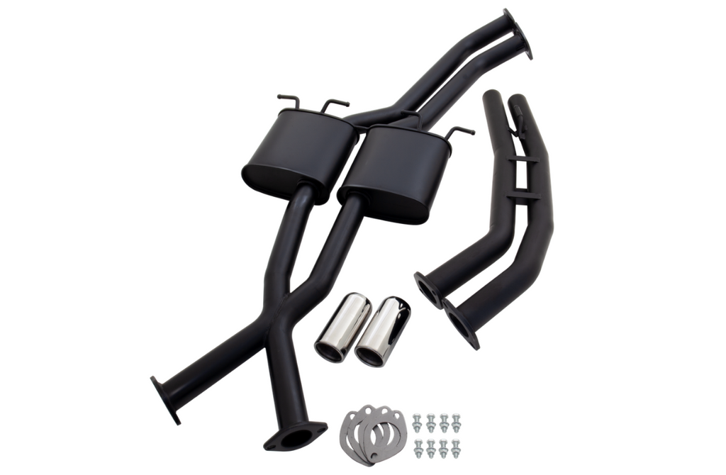 Holden Commodore VT- VZ Ute dual 3" cat back exhaust with pipe only rear