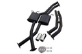 Holden Commodore VT- VZ Ute dual 3" cat back exhaust with pipe only rear