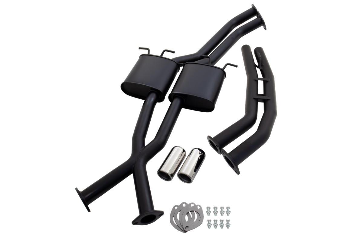 Holden Commodore VT- VZ Ute dual 3" cat back exhaust with pipe only rear