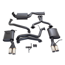 Load image into Gallery viewer, Ford Falcon BA GT V8 sedan dual 2.5&quot; cat back system with quad tips
