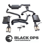 Ford Falcon BA GT V8 sedan dual 2.5" cat back system with quad tips