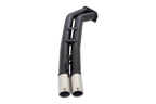 Holden Commodore VT-VZ SS Ute Twin 3" Cat Back Exhaust - pipe only rear