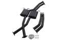 Holden Commodore VT-VZ SS Ute Twin 3" Cat Back Exhaust - pipe only rear