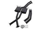 Holden Commodore VT-VZ SS Ute Twin 3" Cat Back Exhaust - pipe only rear
