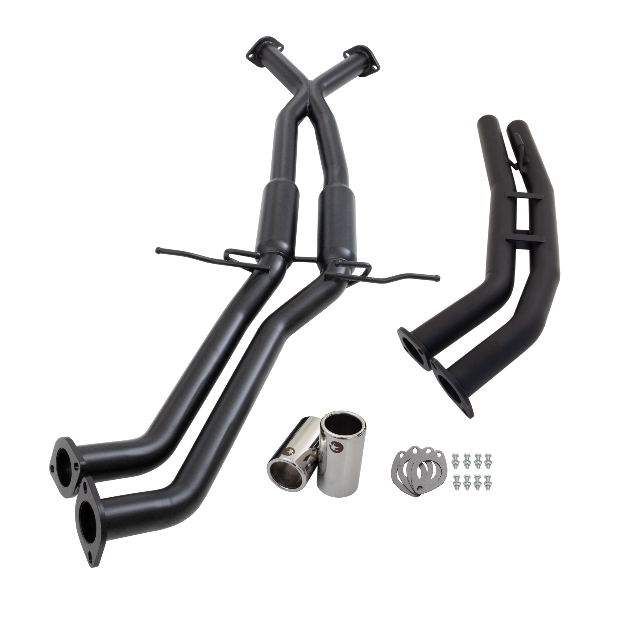 Holden Commodore VT-VZ SS Sedan Twin 2.5" Exhaust - With Hotdog centre & Pipe only rear