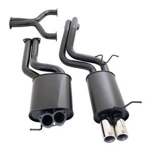 Ford Falcon BA BF XR8 V8 sedan dual 2.5" cat back system