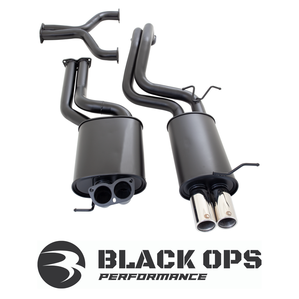 Ford Falcon BA BF XR8 V8 sedan dual 2.5" cat back system