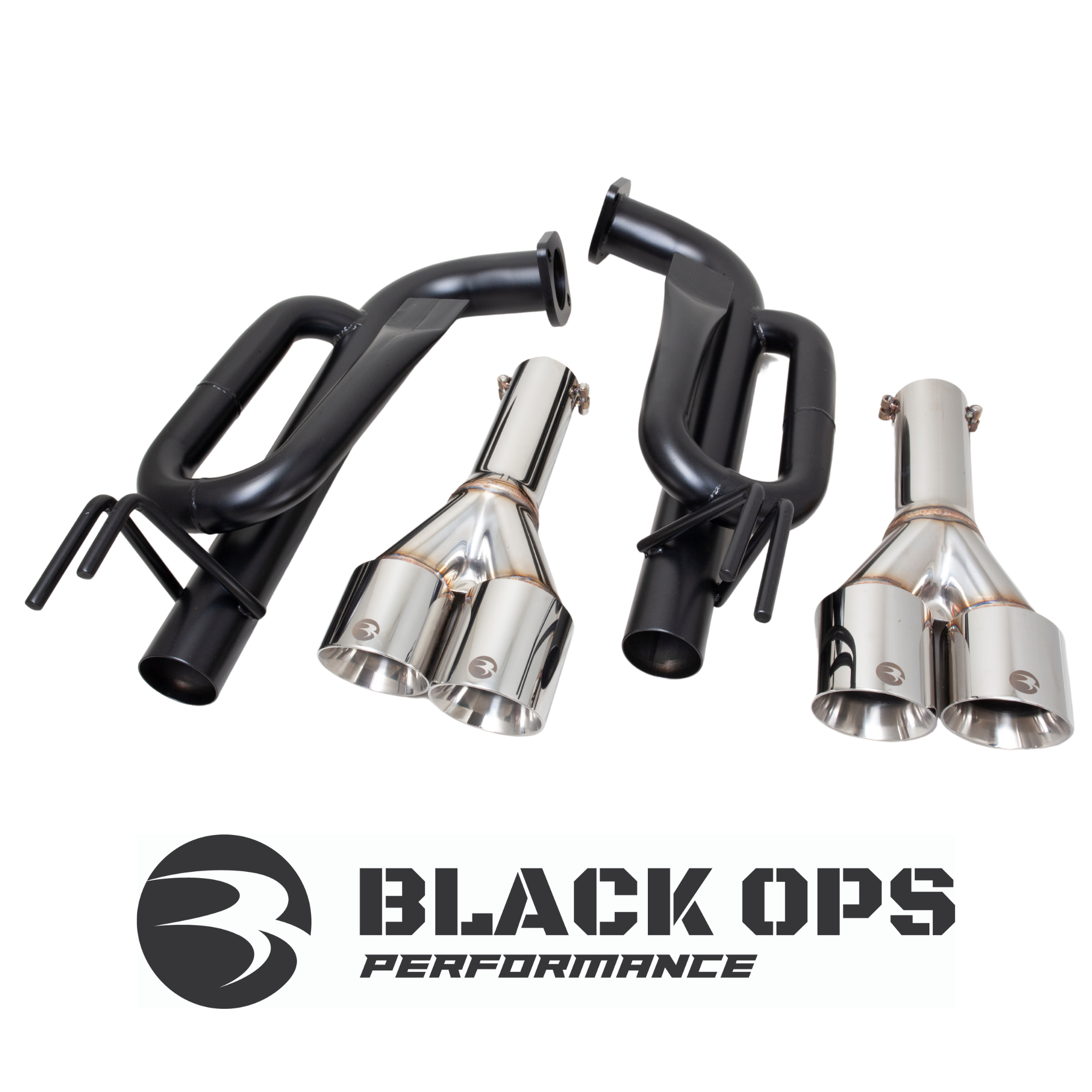 Holden Commodore VE VF SS V8 & SV6 UTE  J pipe muffler delete kit with tips