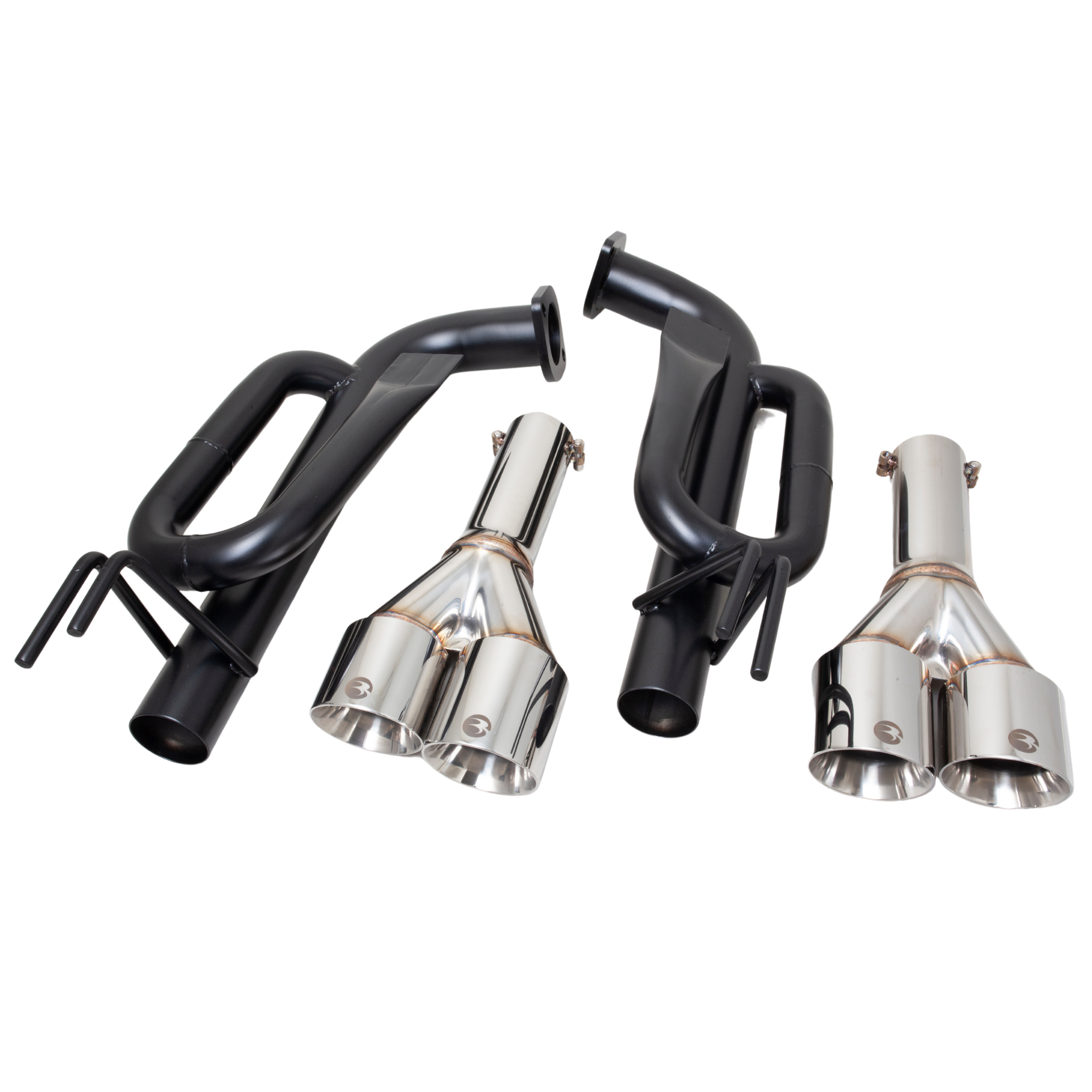 Holden Commodore VE VF SS V8 & SV6 UTE  J pipe muffler delete kit with tips
